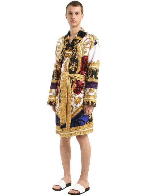 versace silk robe fake|versace silk robe men's.